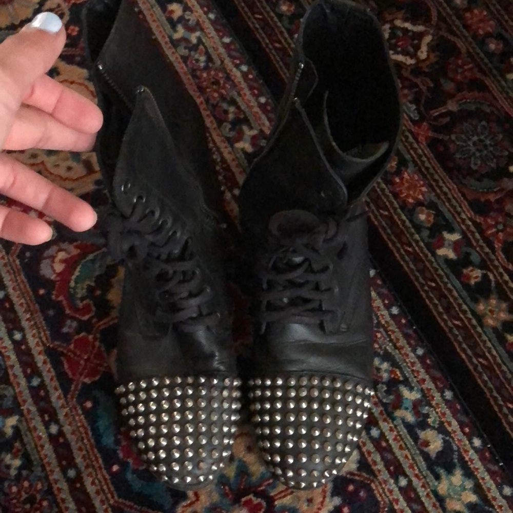 Steve Madden studded boots